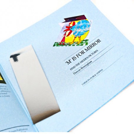 Kniha zrcadlových iluzí s angličtinou